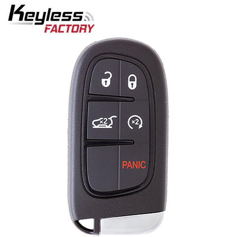 2014-2020 Jeep Cherokee / 5-Button Smart Key / GQ4-54T (RSK-JP-54T-5) - UHS Hardware