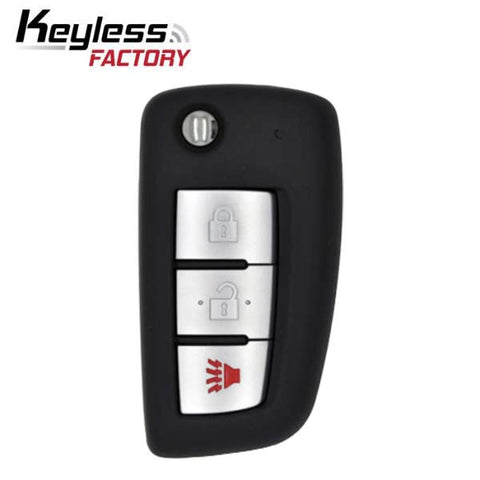2014-2019 Nissan Rogue / 3-Button Flip Key / PN: 28268-4BA1A / CWTWB1G767 / (RFK-NIS-767) - UHS Hardware