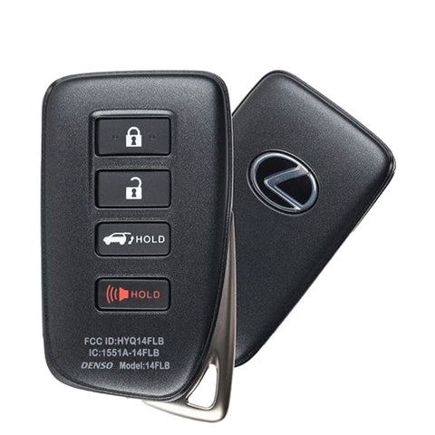 2021-2022 Lexus RX350 RX450H / 4-Button Smart Key / PN