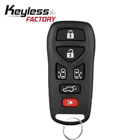 2004-2010 Nissan Quest / 6-Button Keyless Entry Remote / KBRASTU51 / (R-N-QUST-6B) - UHS Hardware