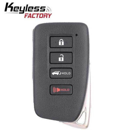 2015-2019 Lexus NX300h NX200T LX570 / 4-Button Smart Key / PN: 89904-78470 / HYQ14FBA / AG Board 2110 (AFTERMARKET) - UHS Hardware