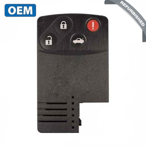 2004-2011 Mazda MX-5 Miata RX-8 / 4-Button Smart Card Key / PN: NFY7-67-5RYB / BGBX1T458SKE11A01 (OEM Refurb)