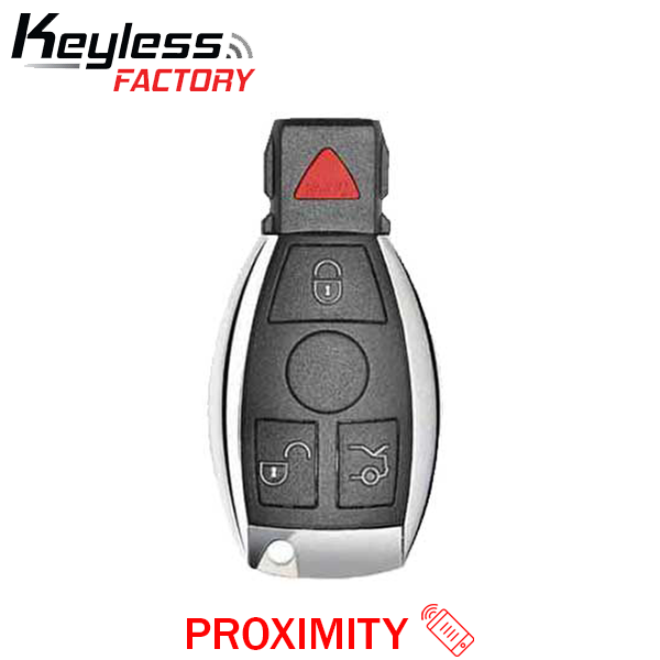 2009-2014 Mercedes Benz FBS3  / 4-Button Fobik Key & USB Cable / Keyless Go (315 Mhz) - UHS Hardware