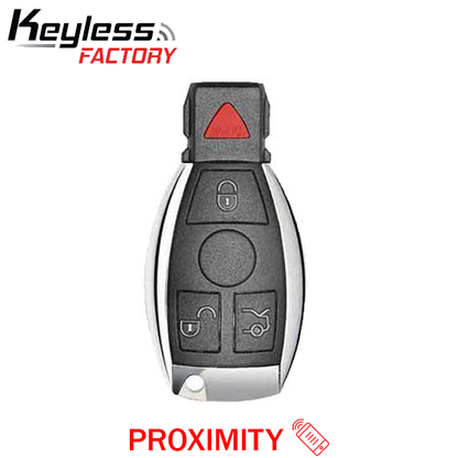 2009-2014 Mercedes Benz FBS3  / 4-Button Fobik Key & USB Cable / Keyless Go (315 Mhz) - UHS Hardware