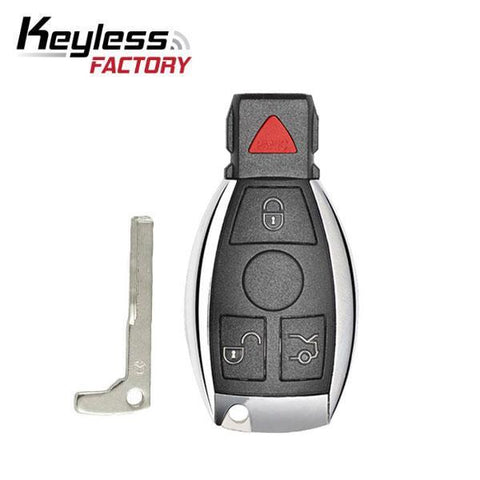 Mercedes Benz 1997-2014 / 4-Button Fobik Key / IYZ-3312 / (RSK-MDS-3312) - UHS Hardware