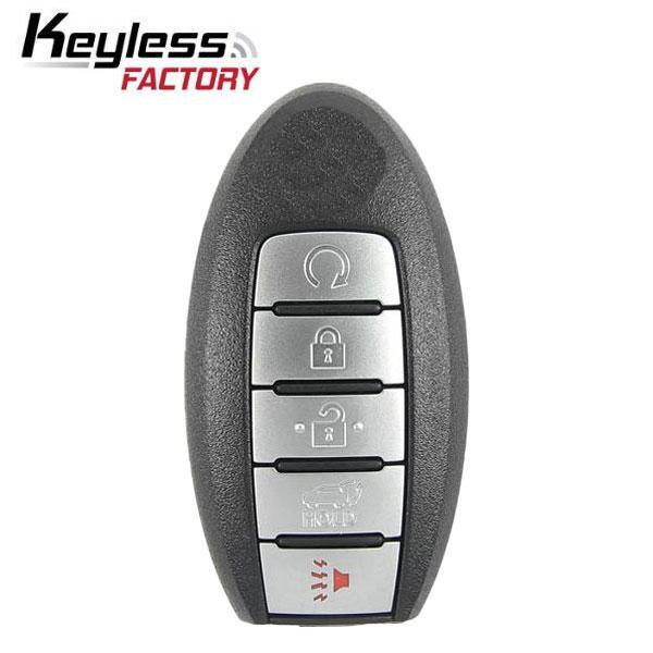 2017-2020 Nissan Rogue / 5-Button Smart Key / PN: 285E3-6FL7A / S180144110 / KR5S180144106 (RSK-NIS-7B10) - UHS Hardware
