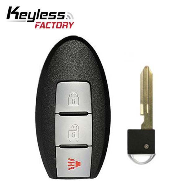 2014-2018 Nissan Rogue / 3-Button Smart Key / PN: 285E3-4CB1A / S180144105 /  KR5S180144106 (RSK-NIS-ROG3) - UHS Hardware