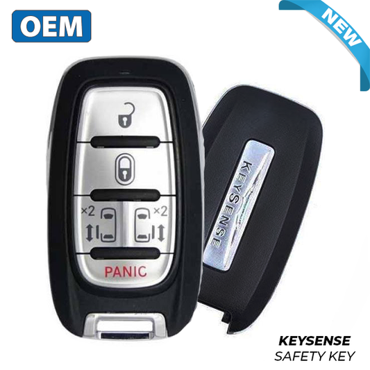 2017-2020 Chrysler Pacifica / 5-Button Smart Key Remote / PN: 68241533AC / M3N-97395900 / w/KeySense  (OEM) - UHS Hardware