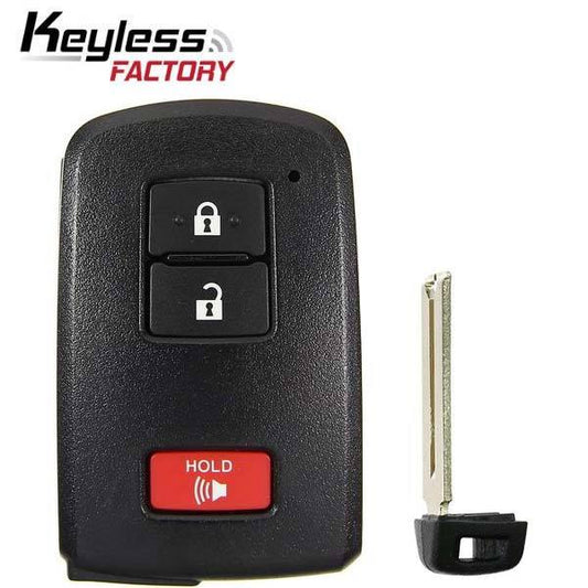 2012-2019 Toyota / 3-Button Smart Key / HYQ14FBA / G Board 0020 (RSK-TOY-00203) - UHS Hardware