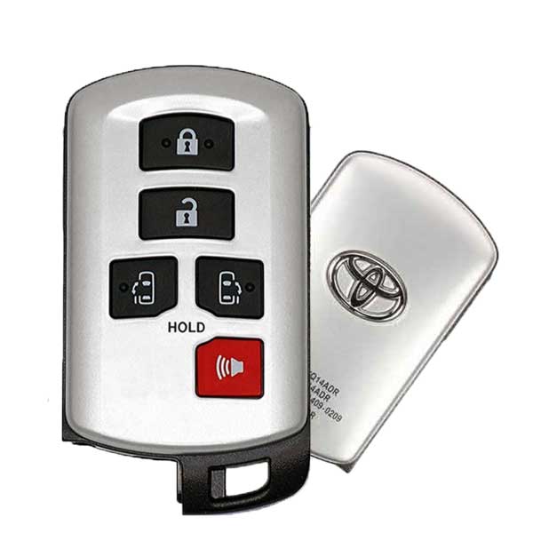 2019-2020 Toyota Sienna / 5-Button Smart Key / PN: 89904-08010 / HYQ14ADR (OEM) - UHS Hardware
