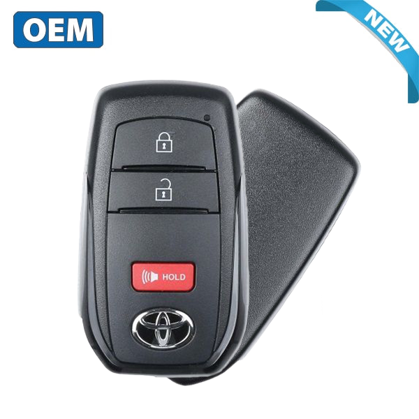 2022 Toyota Corolla Cross / 3-Button Smart Key / PN:  8990H-0A010 / HYQ14FBW (OEM) - UHS Hardware