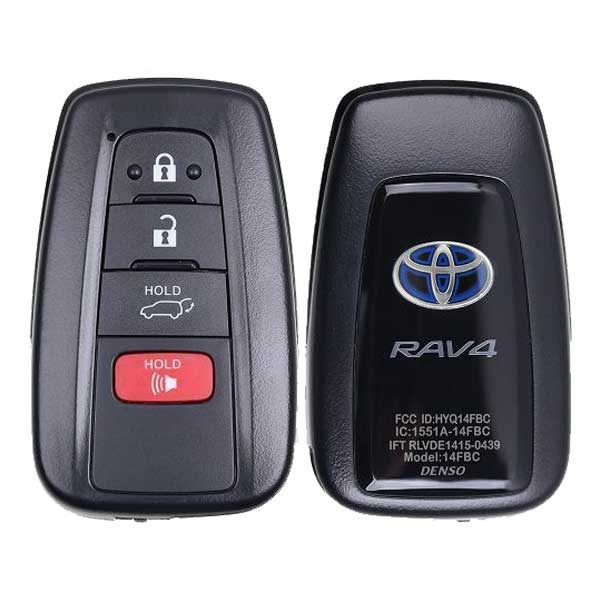 2019-2021 Toyota RAV4 / 4-Button Smart Key / PN: 8990H-42040 / HYQ14FBC (Japan Production) (Hybrid) (OEM) - UHS Hardware