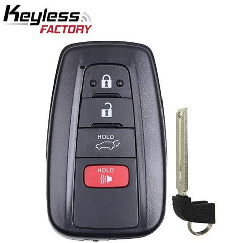 2019-2020 Toyota RAV4 / 4-Button Smart Key / HYQ14FBC / 0351 (RSK-TOY-RAV19) - UHS Hardware