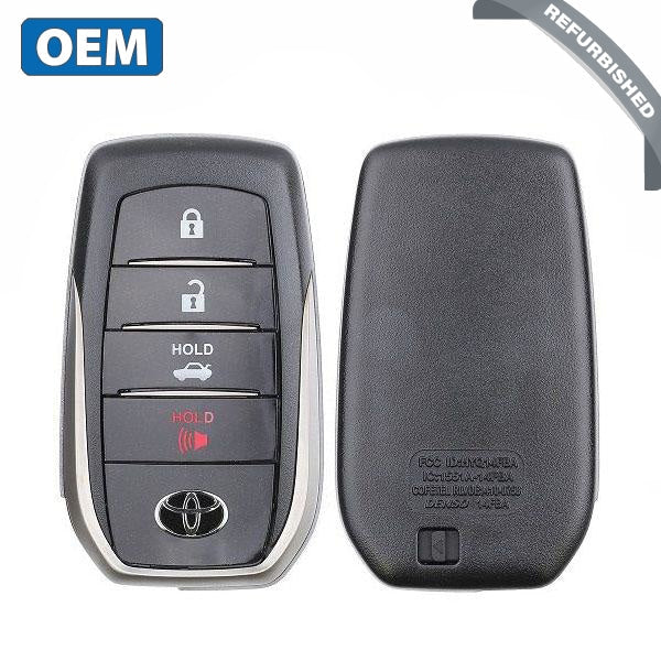 2016-2019 Toyota MIRAI / 4-Button Smart Key / PN: 89904-62020 / HYQ14FBA (OEM Refurb) - UHS Hardware