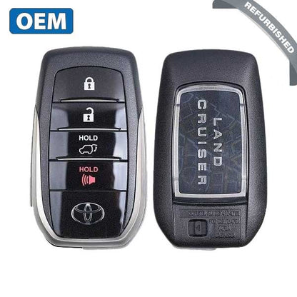 2018-2019 Toyota Land Cruiser / 4-Button Smart Key / PN: 89904-60M80 / HYQ14FBA / Board 2110 (OEM Refurb) - UHS Hardware