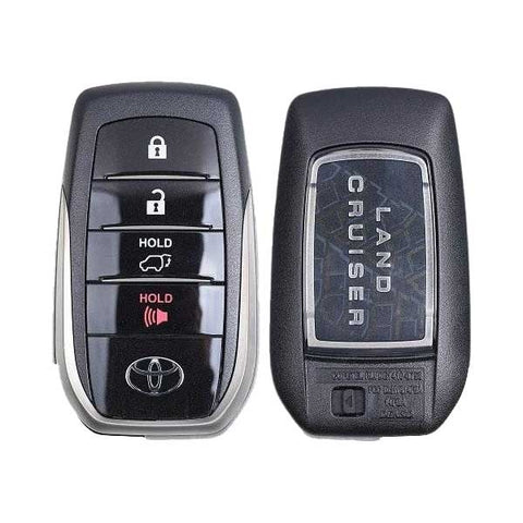 2018-2019 Toyota Land Cruiser / 4-Button Smart Key / PN: 89904-60M80 / HYQ14FBA / Board 2110 (OEM Refurb) - UHS Hardware