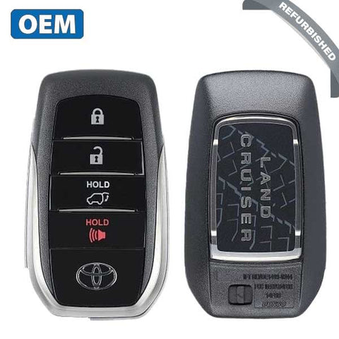 2020-2021 Toyota Land Cruiser / 4-Button Smart Key / PN: 89904-60X40 / HYQ14FBB-0010 (OEM Refurb) - UHS Hardware