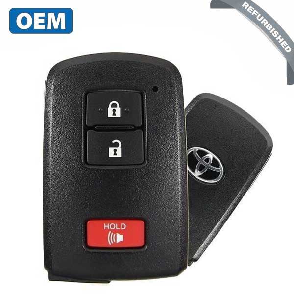 2015-2021 Toyota 4Runner Tundra Tacoma / 3-Button Smart Key / PN: 89904-35060 / HYQ14FBB-0010 (OEM REFURB) - UHS Hardware