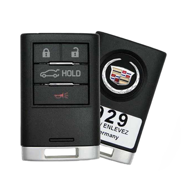 2013-2014 Cadillac ATS XTS / 4-Button Smart Key / PN: 22856929 / NBG009768T (OEM Refurb) - UHS Hardware