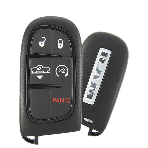 2013-2018 Dodge Ram / 5-Button Smart Key / PN: 68159657 / GQ4-54T (OEM Refurb)