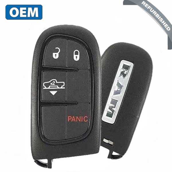 2013-2017 Dodge Ram / 4-Button Smart Key / PN: 68159656AF / GQ4-54T (OEM REFURB) - UHS Hardware