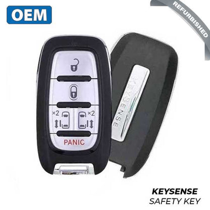 2017-2019 Chrysler Pacifica / 5-Button Smart Key / Keysense / PN: 68241532AB / M3N-97395900 (OEM Refurb) - UHS Hardware
