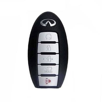 2016-2018 Infiniti Q50 Q60 / 5-Button Smart Key / PN: 285E3-4HK0A / KR5S180144014  / IC 204 (OEM Refurb) - UHS Hardware