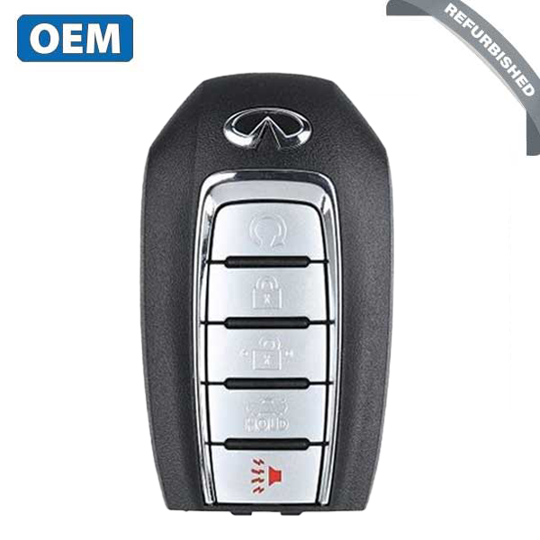 2019-2022 Infiniti Q50 Q60 / 5-Button Smart Key / PN: 285E3-6HE6A / KR5TXN7 (OEM Refurb) - UHS Hardware