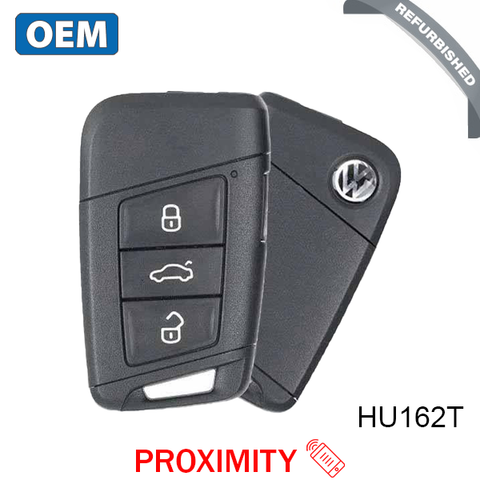 2018-2020 Volkswagen Atlas Passat / 4-Button Smart Key / PN: 3G0 959 752S / KR5FS14-US / HU162T / PROX / MQB / 315 Mhz (OEM Refurb) - UHS Hardware
