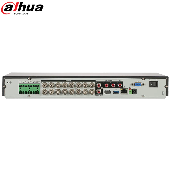 Dahua / HDCVI DVR Kit / 16 Channels / 4K Penta-brid DVR / 12 x 5MP / 2.8mm lens / Eyeball Cameras / DH-C865E124A - UHS Hardware