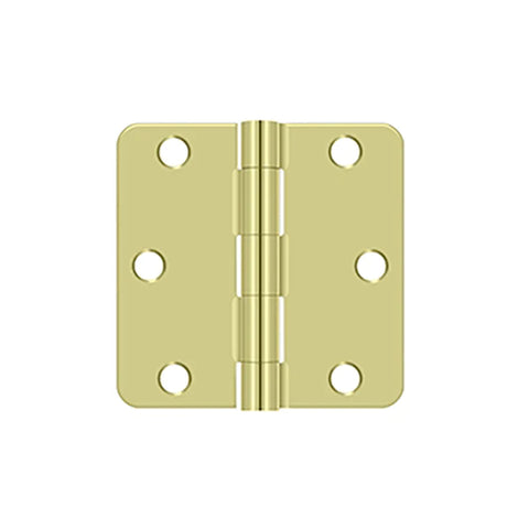 Deltana - 3" x 3" x 1/4" Radius Hinge - Optional Finish