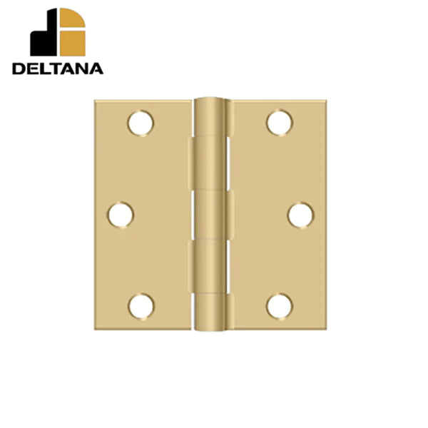 Deltana - 3" x 3" Square Hinge - Optional Finish