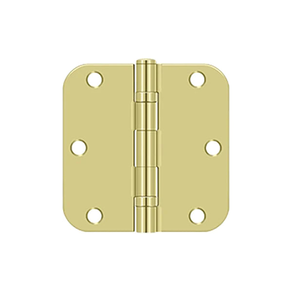 Deltana - 3-1/2" x 3-1/2" x 5/8" Radius Hinge - Ball Bearing - Optional Finish