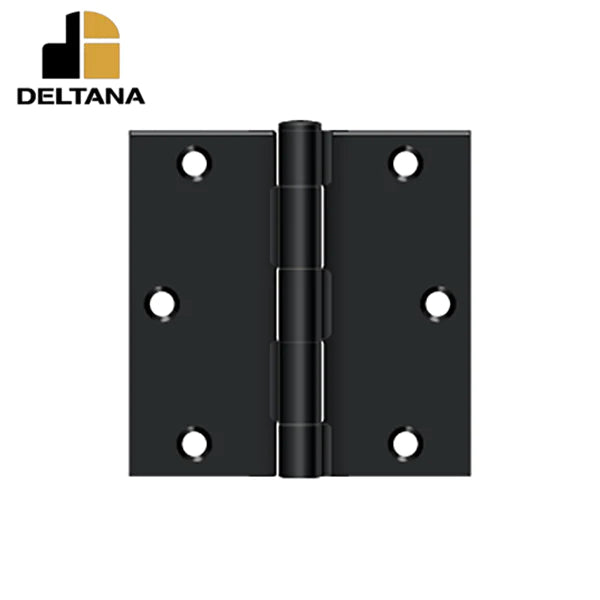 Deltana - 3-1/2" x 3-1/2" Square Hinge - Residential - Optional Finish