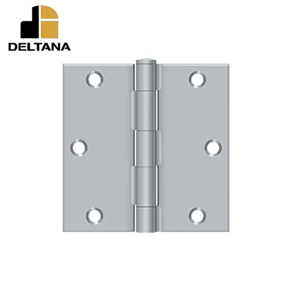 Deltana - 3-1/2" x 3-1/2" Square Hinge - Residential - Optional Finish
