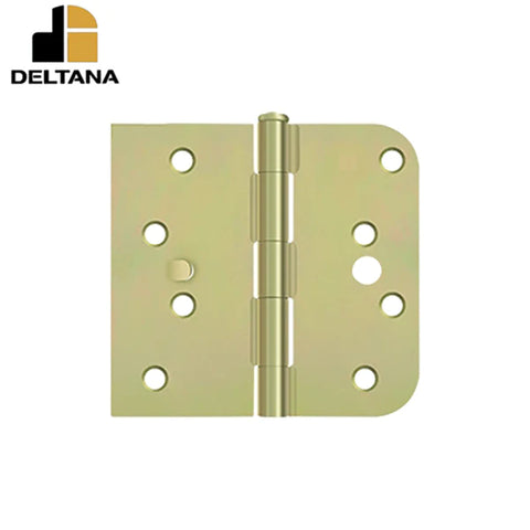 Deltana - Special Hinge for Fiber Glass Doors - 4" x 4-1/4" x 5/8" Radius x SQ - Security Stud - Optional Finish