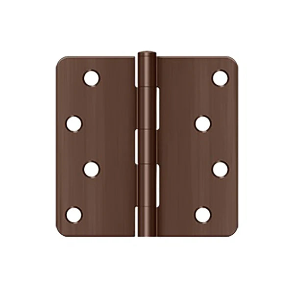Deltana - 4" x 4" x 1/4" Radius Hinge - Steel