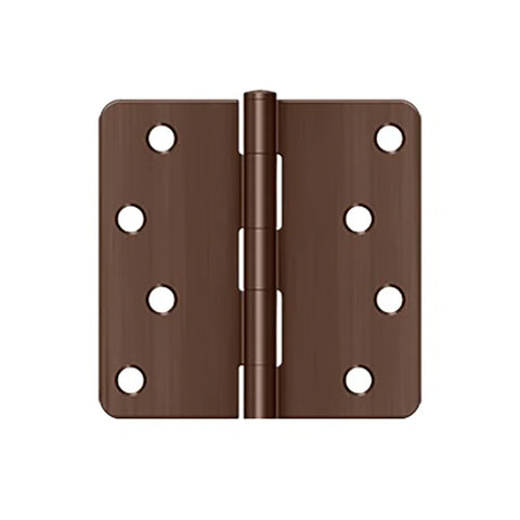 Deltana - 4" x 4" x 1/4" Radius Hinge - Steel