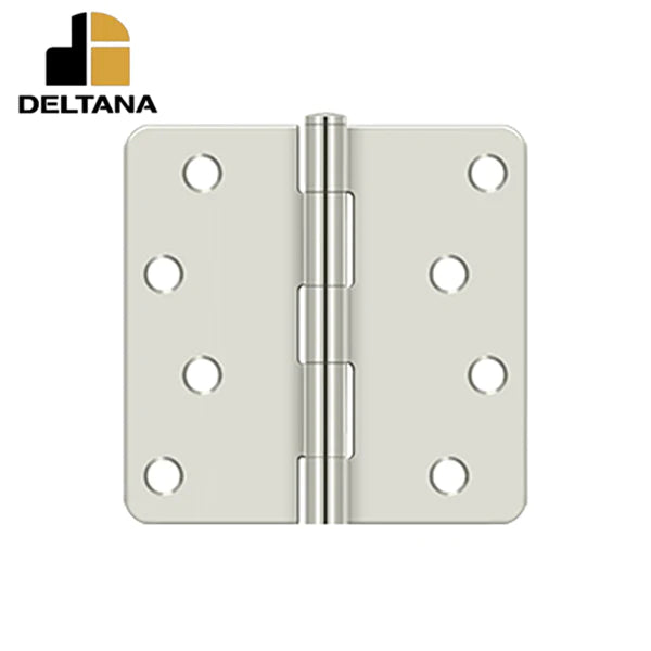 Deltana - 4" x 4" x 1/4" Radius Hinge - Residential - Optional Finish