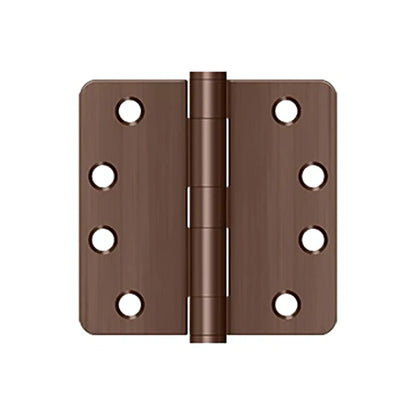 Deltana - 4" x 4" x 1/4" Radius Hinge - Heavy Duty - Steel