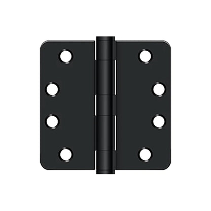 Deltana - 4" x 4" x 1/4" Radius Hinge - Heavy Duty - Optional Finish