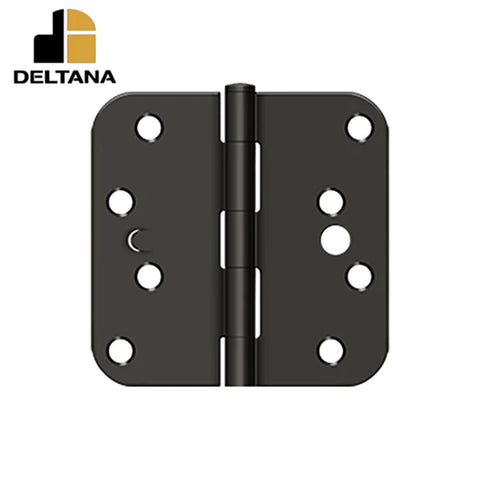 Deltana - 4" x 4" x 5/8" Radius Hinge - Security - Optional Finish