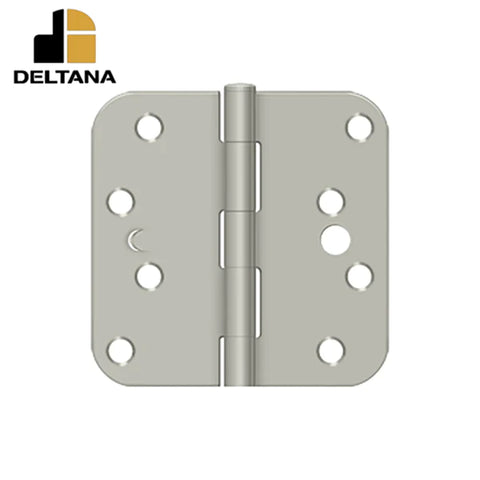 Deltana - 4" x 4" x 5/8" Radius Hinge - Security - Optional Finish