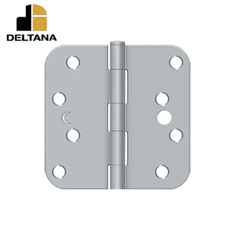Deltana - 4" x 4" x 5/8" Radius Hinge - Security - Optional Finish