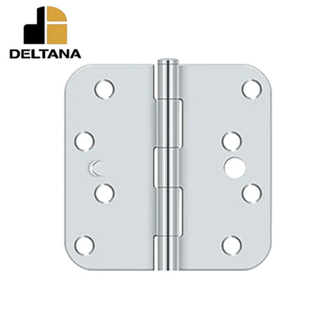 Deltana - 4" x 4" x 5/8" Radius Hinge - Security - Optional Finish