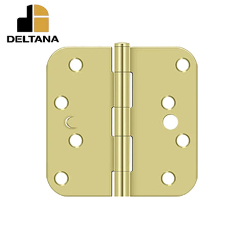 Deltana - 4" x 4" x 5/8" Radius Hinge - Security - Optional Finish