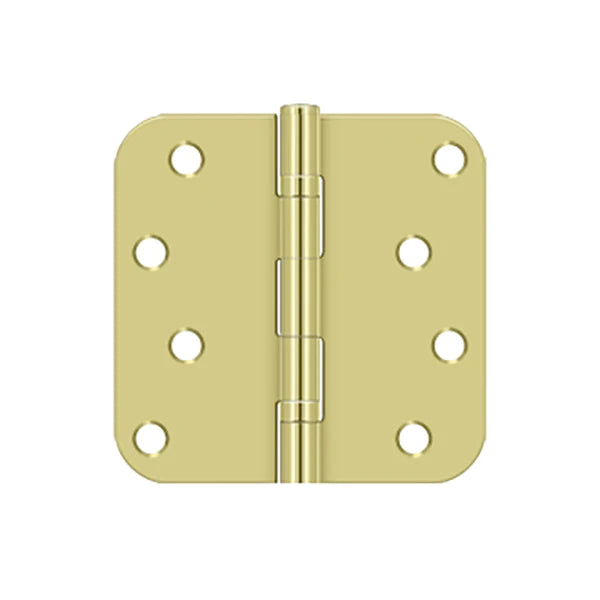 Deltana - 4" x 4" x 5/8" Radius Hinge - Ball Bearing - Optional Finish