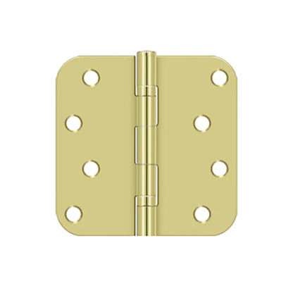Deltana - 4" x 4" x 5/8" Radius Hinge - Ball Bearing - Optional Finish