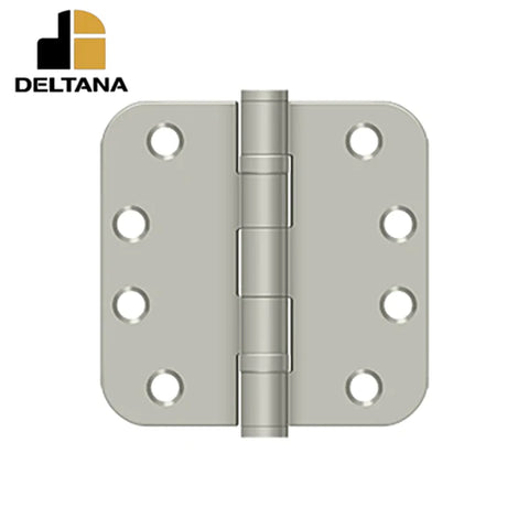 Deltana - 4" x 4" x 5/8" Radius Hinge - Heavy Duty - Ball Bearing - Optional Finish