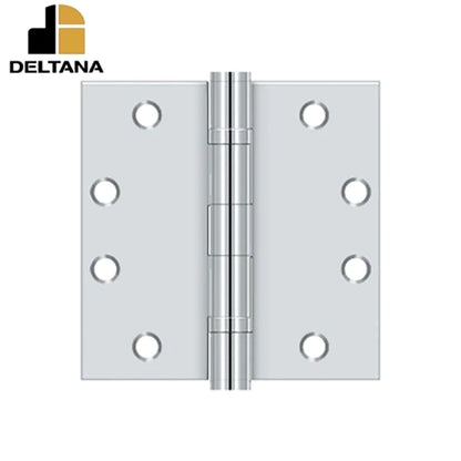 Deltana - 4-1/2" x 4-1/2" Square Hinge - Heavy Duty - Ball Bearing - Optional Finish